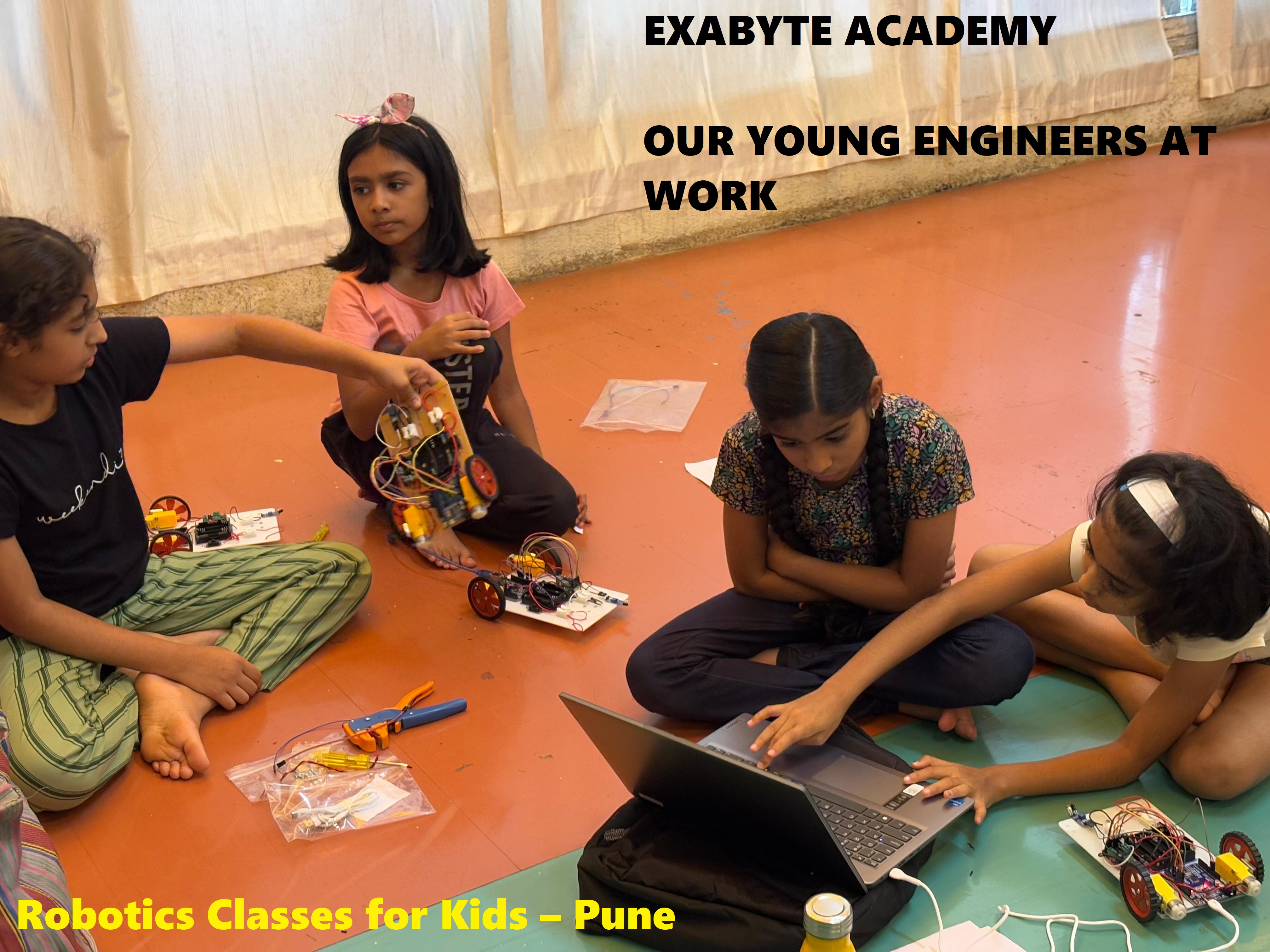 Robotics Classes for Kids in Pune | Exabyte Academy